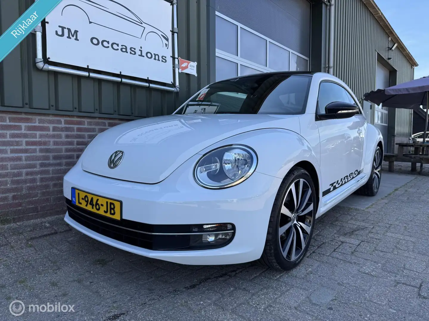 Volkswagen Beetle 2.0 TSI DSG Sport|Leder|Clima|Bleutooth| Blanc - 2