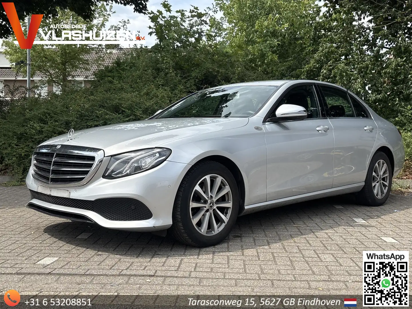 Mercedes-Benz E 200 d € 13.450 NETTO | Leder | Climate | Cruise | Navi Grijs - 1