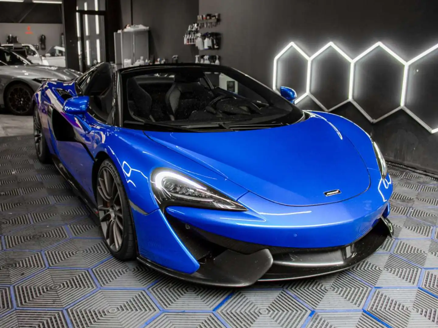 McLaren 570S 570S Spider Bleu - 2