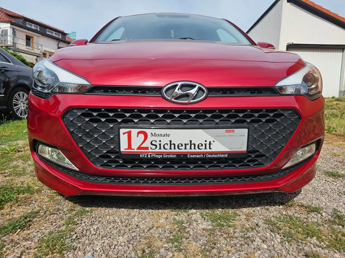 Hyundai i20 Trend,1 Hand,Lenkrad heizbar, Sitzheizung Rood - 2
