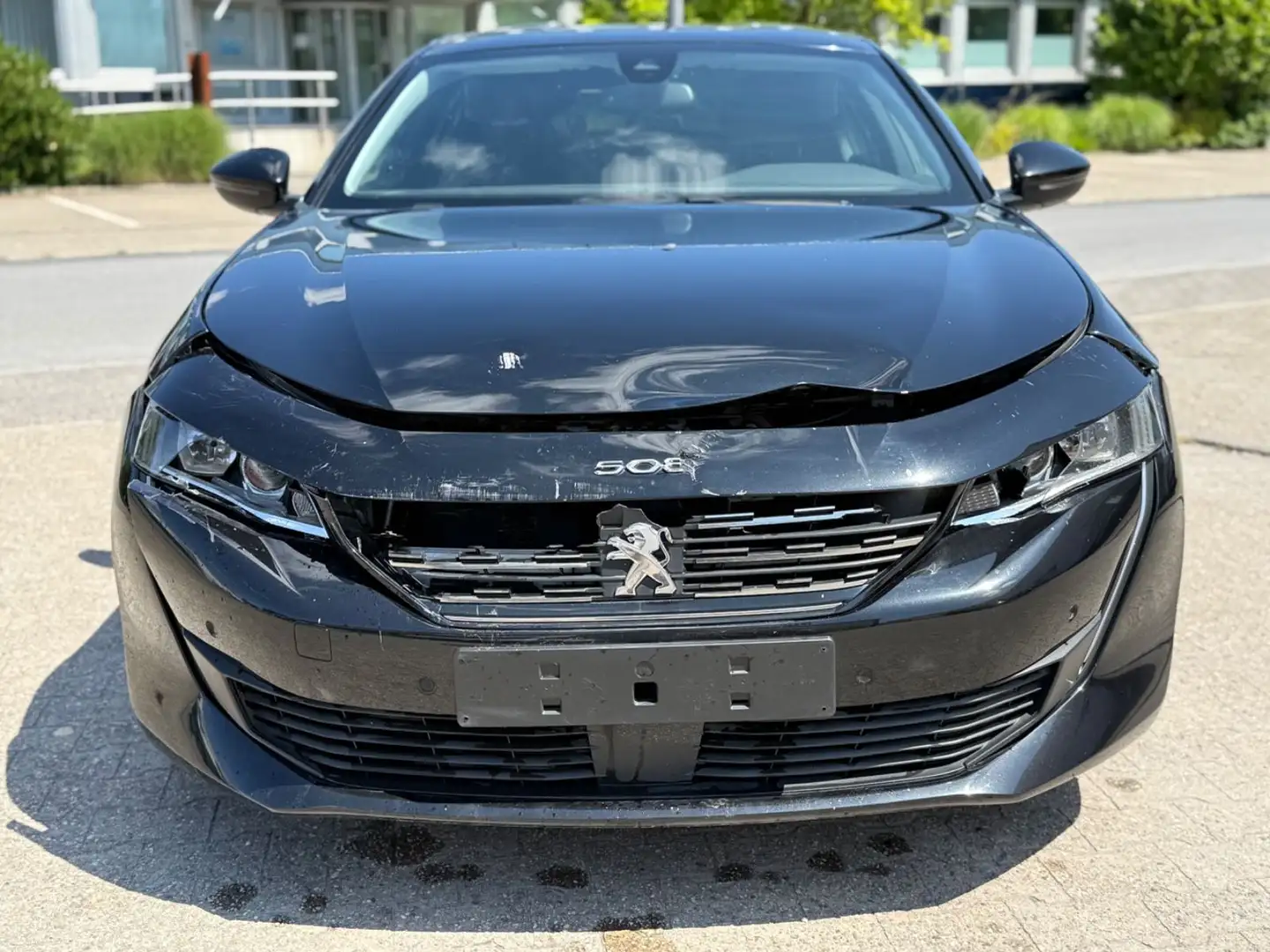 Peugeot 508 BlueHDi GT Automatik:Kamera,Navi,AHK,TLeder Schwarz - 2