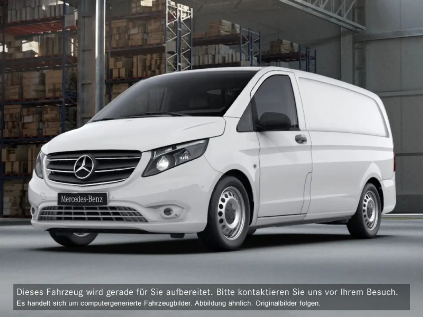 Mercedes-Benz Vito 119 CDI Kasten Lang Blanc - 2