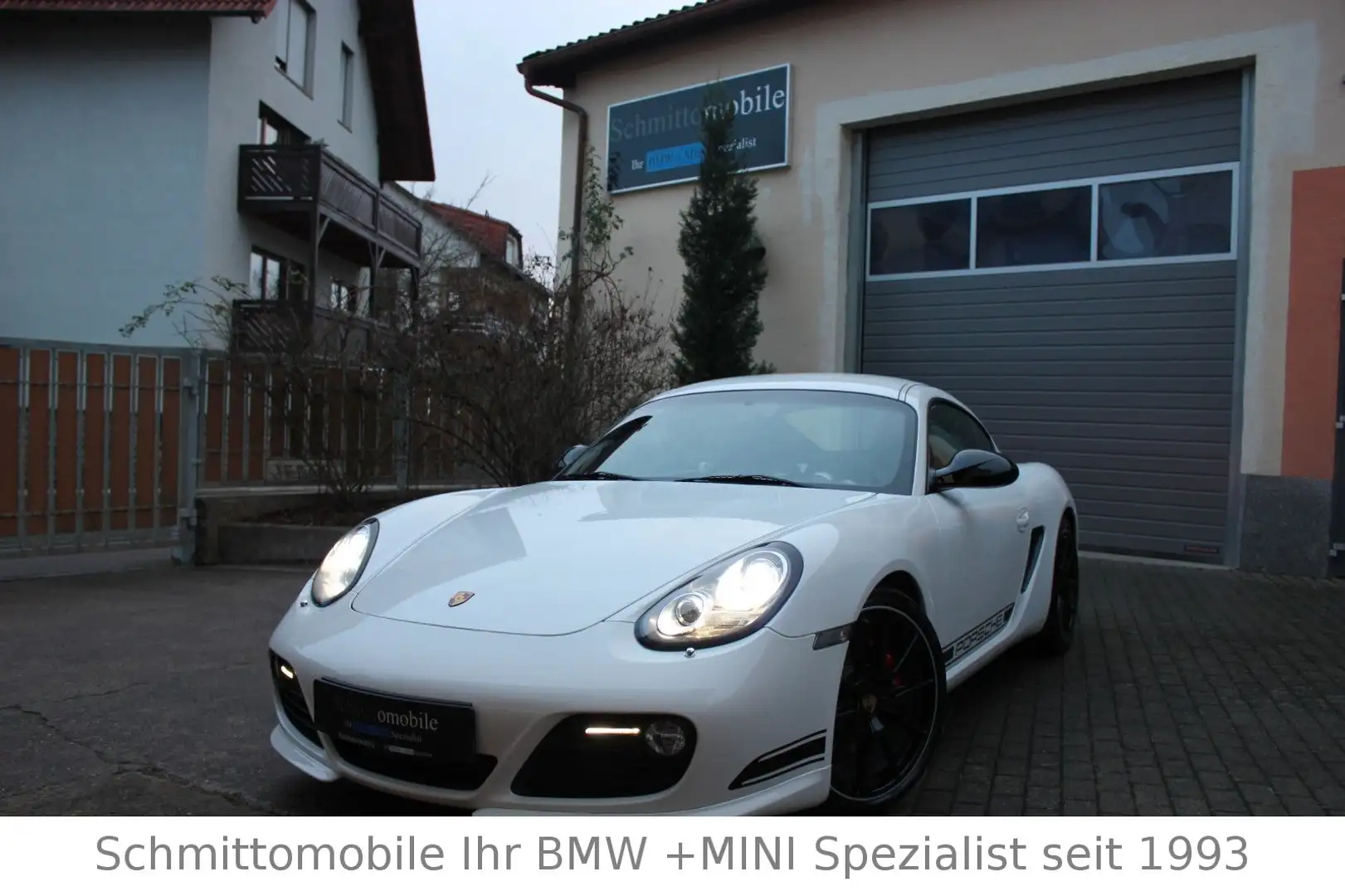 Porsche Cayman R,Schalter,Pressefahrzeug,TOP-Zustand Weiß - 2