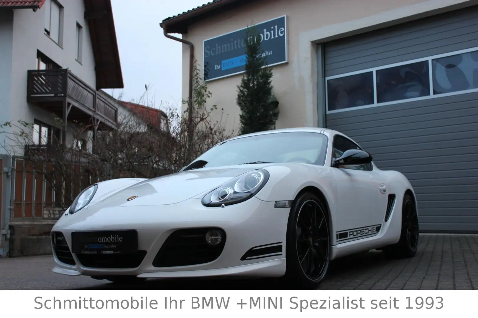 Porsche Cayman R,Schalter,Pressefahrzeug,TOP-Zustand Weiß - 1