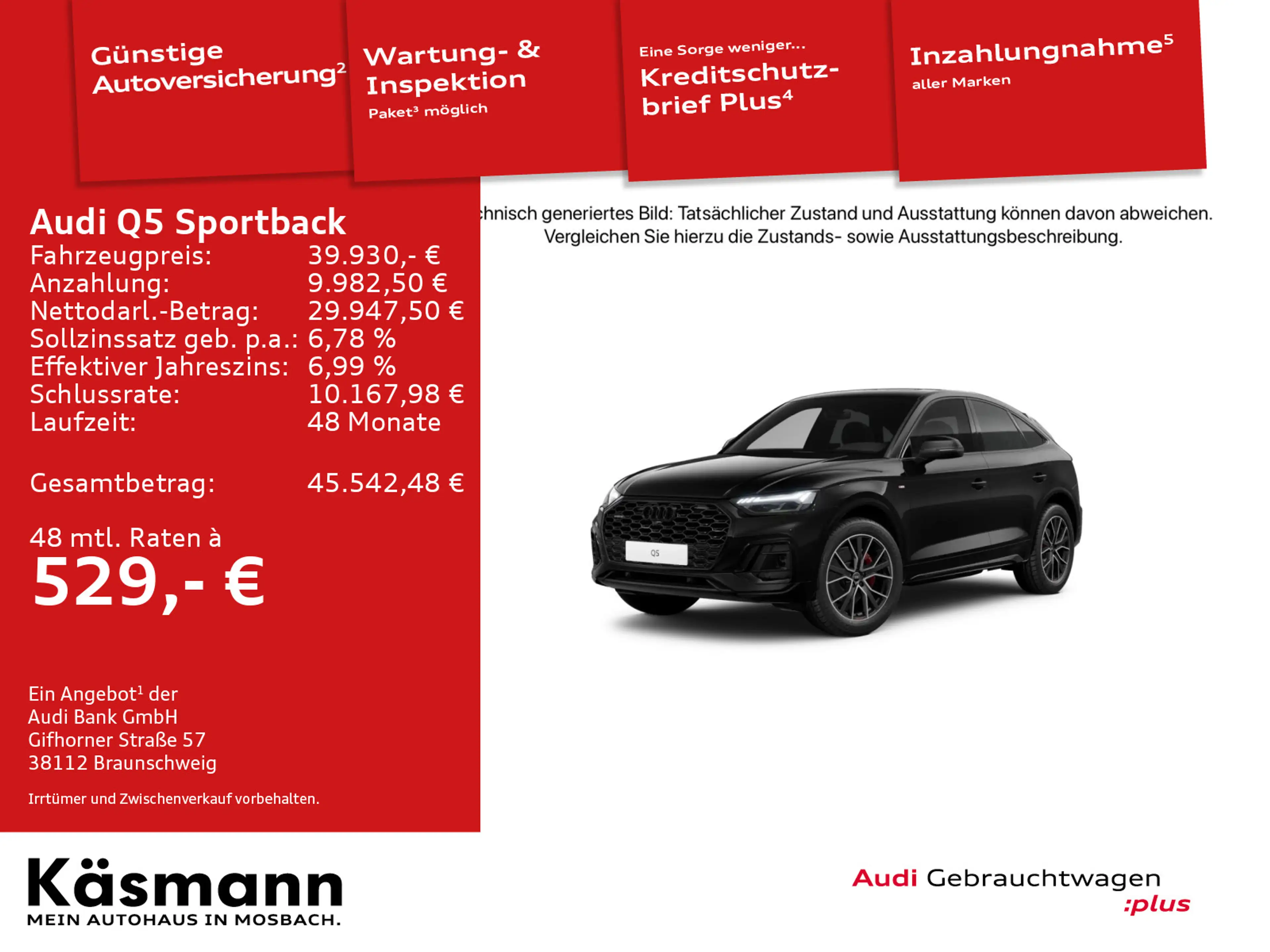 Audi Q5 S line 45TFSI qu MATRIX LUFT PANO — photo 2