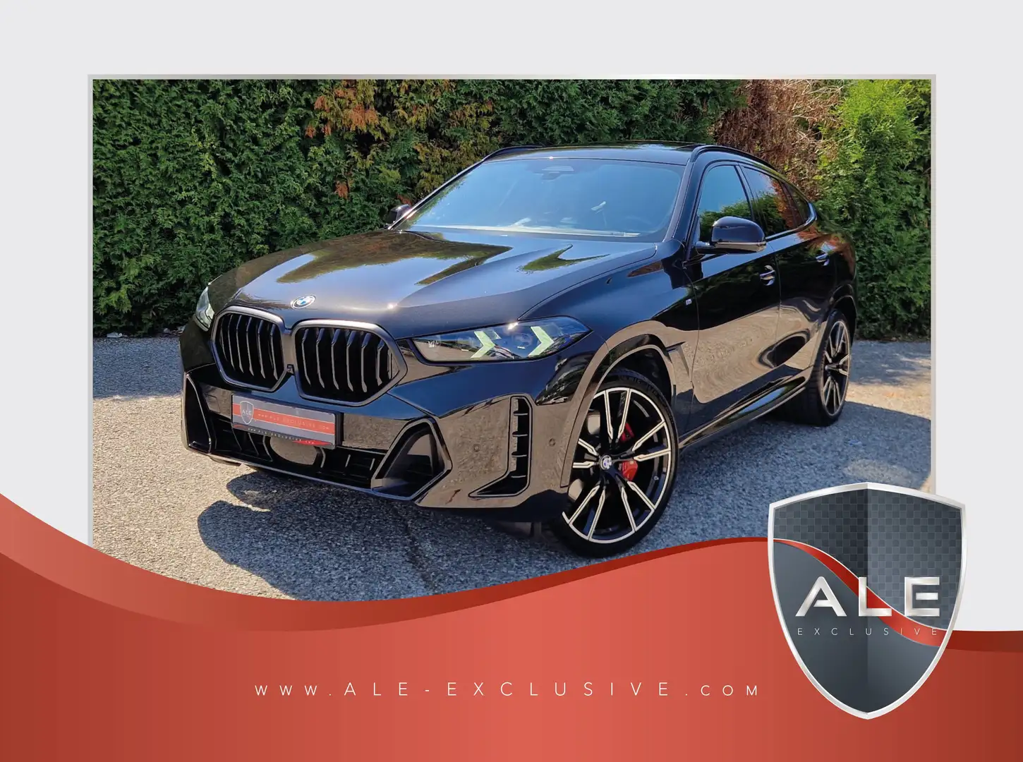 BMW X6 30d xDrive M-Sport-Plus HUD AHK Iconic Glow Pano. Schwarz - 1