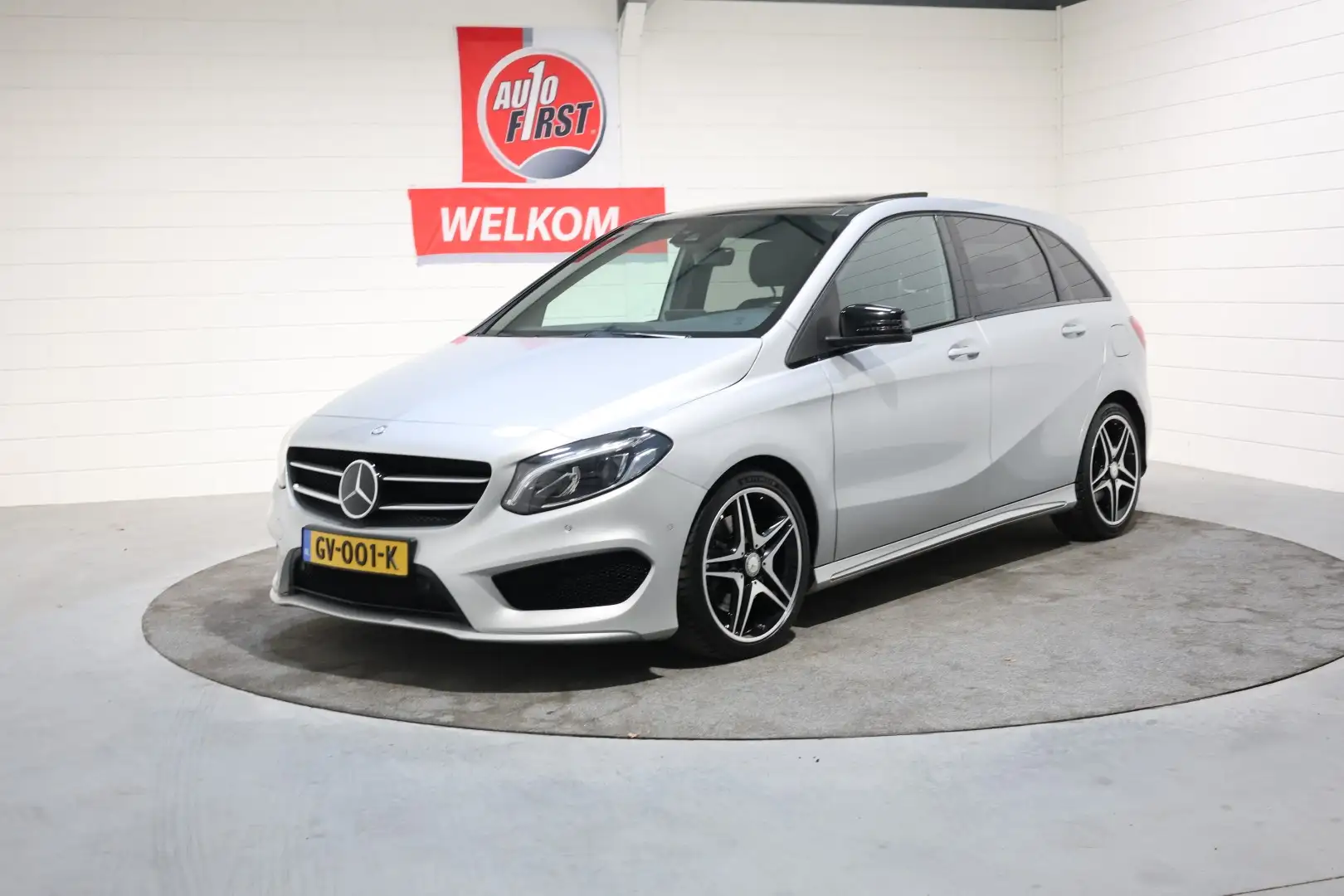 Mercedes-Benz B 250 4Matic Ambition Amg line, Dubbel Pano, Leer, Memor Szary - 1