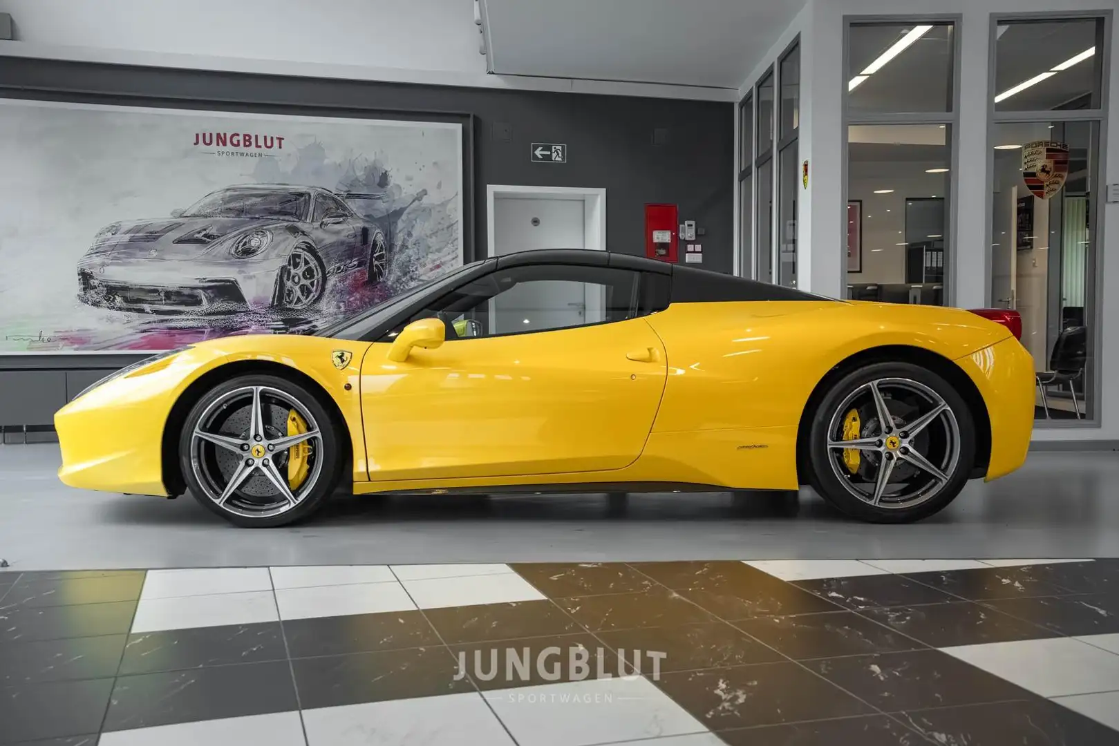 Ferrari 458 Ferrari 458 Spider + CARBON + LIFT Gelb - 2