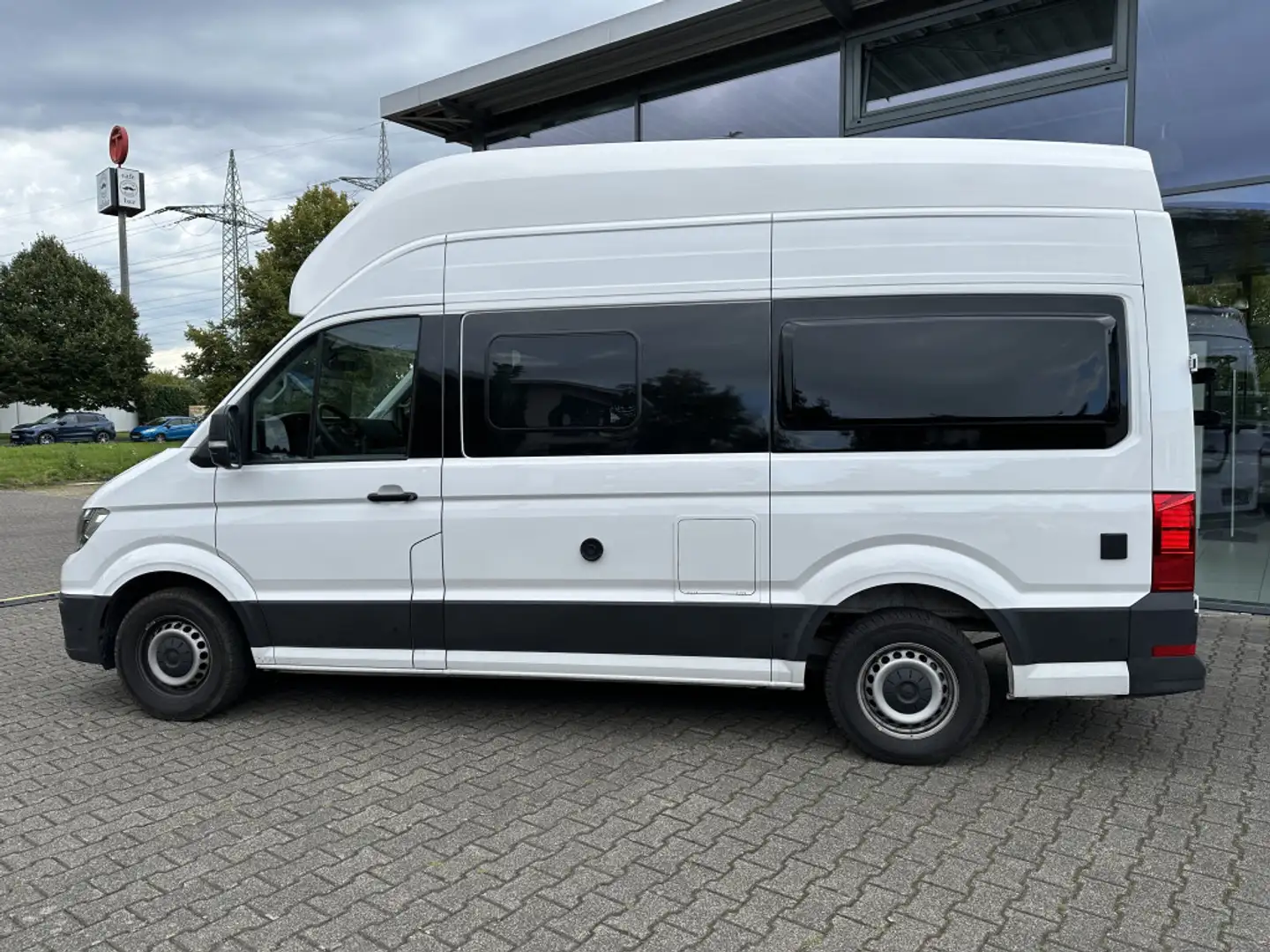 Volkswagen Grand California 600 FWD Hubbett Fahrradt LED UVM Blanc - 2