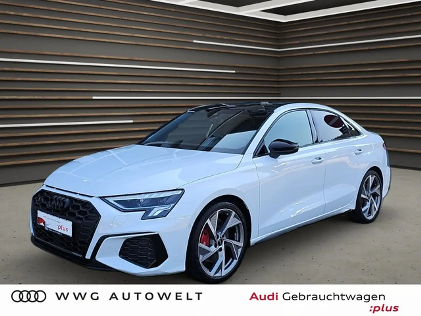 Audi S3 Lim. 2.0 TFSI quattro S tronic Pano LED Weiß - 1