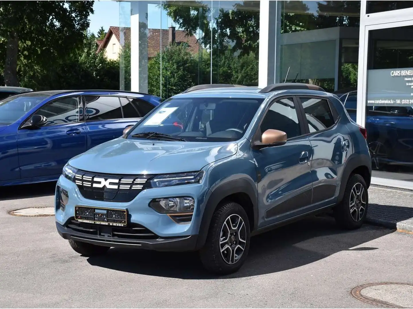 Dacia Spring 27,4 kWh EXTREME GPS PDC CAM CUIR Bleu - 2