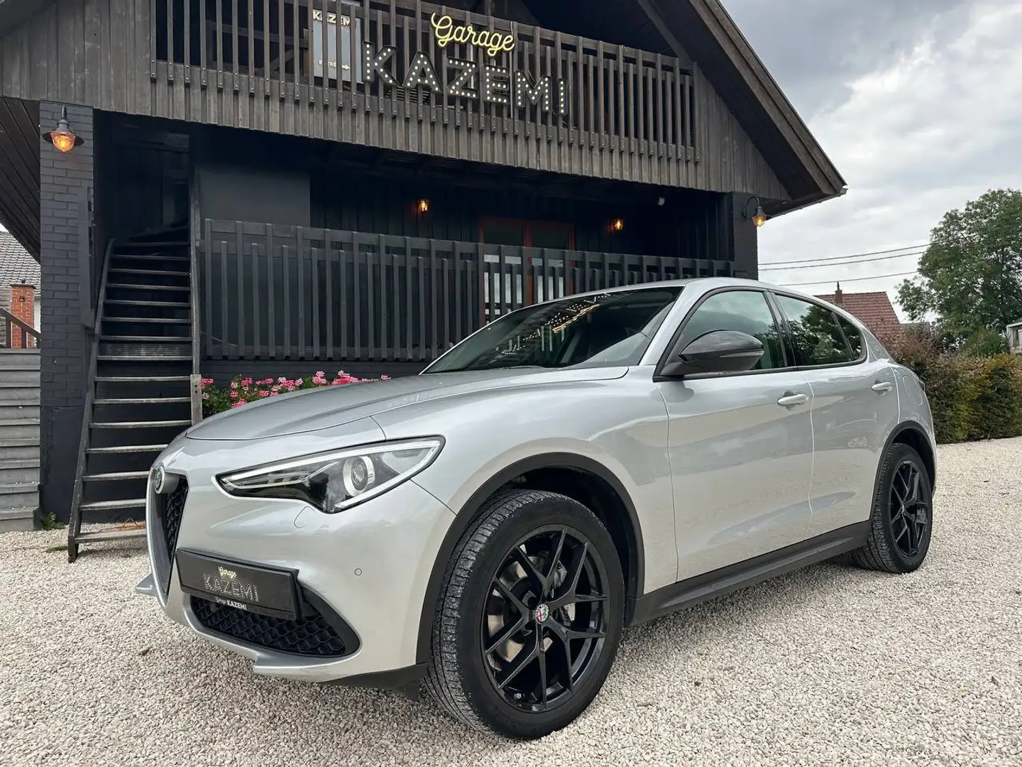 Alfa Romeo Stelvio Stelvio 2.0 * 79.549 KM !! * Srebrny - 1