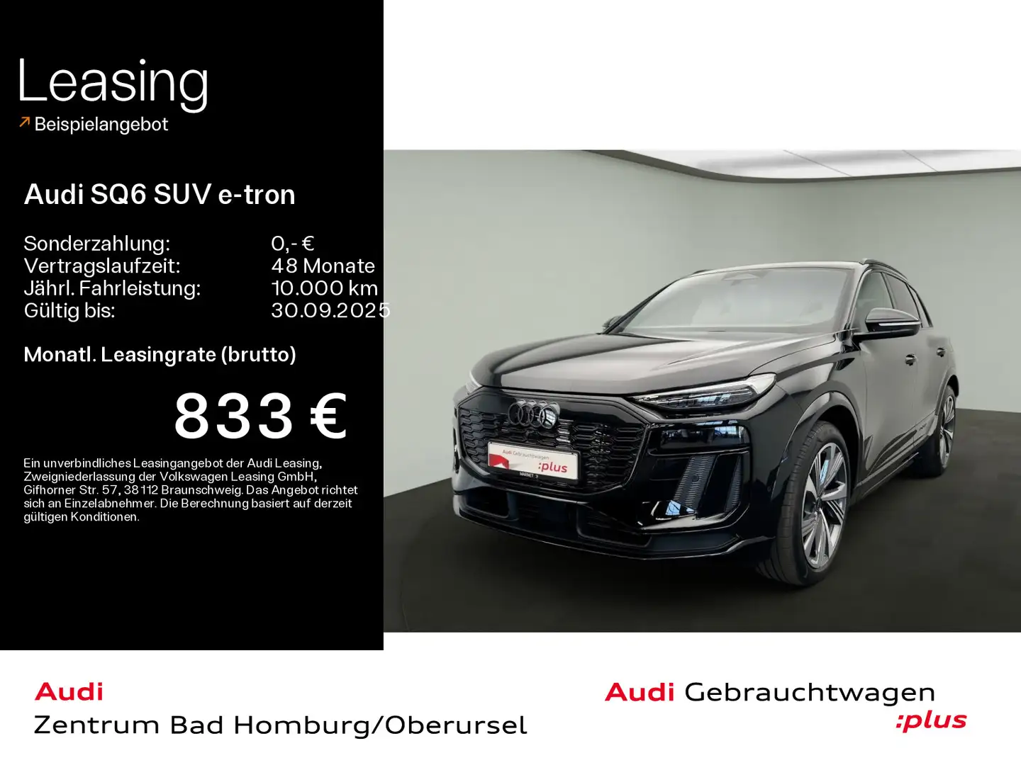 Audi SQ6 quattro*Navi*Matrix*Alu*HUD*B&O*P Noir - 1