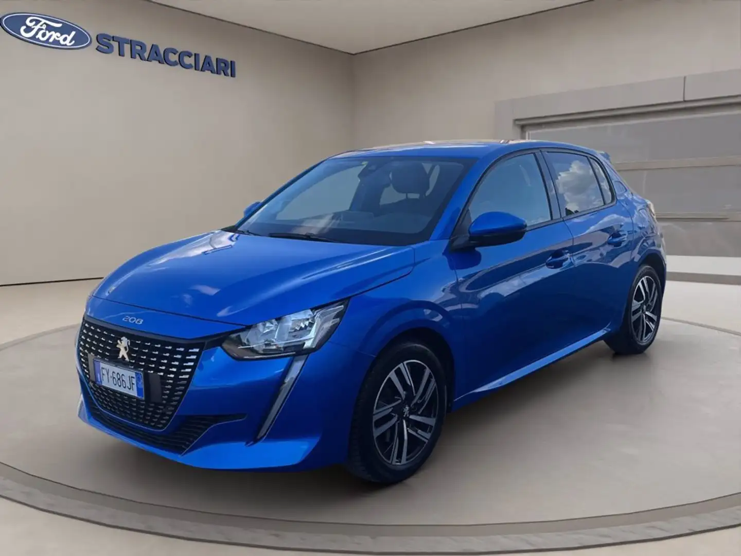 Peugeot 208 1.2 puretech Allure s&s 100cv eat8 Bleu - 1