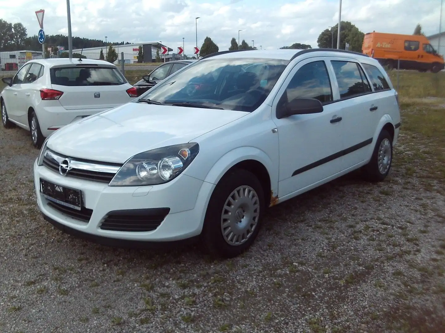 Opel Astra H Caravan  Div.Neuteile Kopfdichtung defekt Weiß - 1