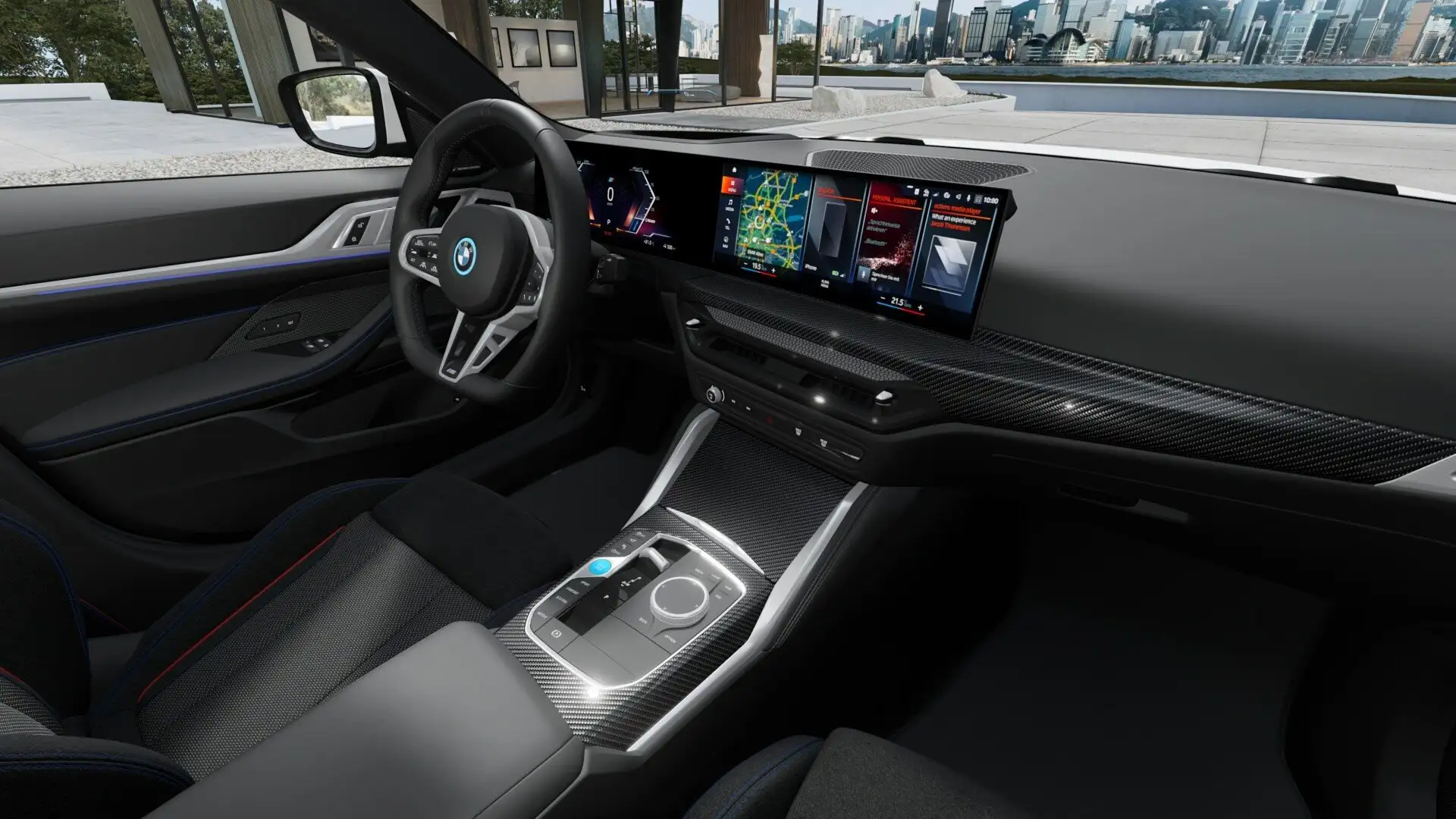 BMW i4 xDrive40 GC M Sport Pro || AHK DrivingAssProf Weiß - 2