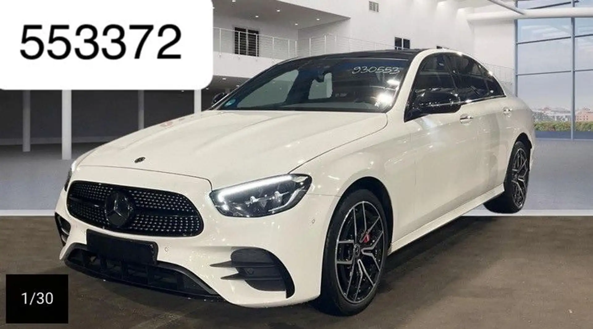 Mercedes-Benz E 300 e 2x AMG Line LED Widescr Distr+KamPano DAB Weiß - 1