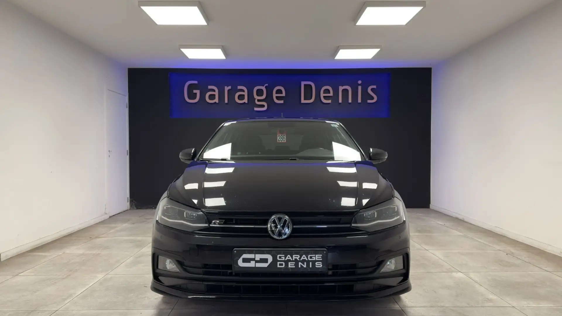 Volkswagen Polo 1.0 TSi R LINE DSG*BOITE-AUTO*LED*CAMERA*GARANTIE* Noir - 2
