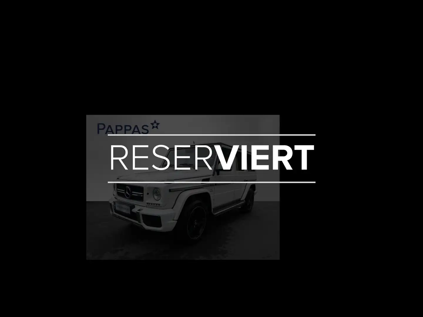 Mercedes-Benz G 63 AMG Station-Wagen lang SHD PTS Distr Cam Blanco - 1