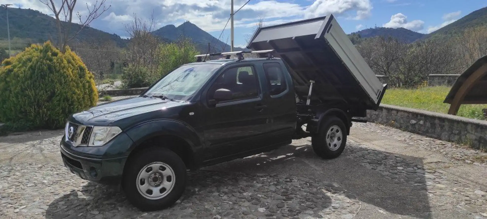 Nissan Navara Navara 2.5dci Cassone Ribaltabile Motore Nuovo Verde - 2