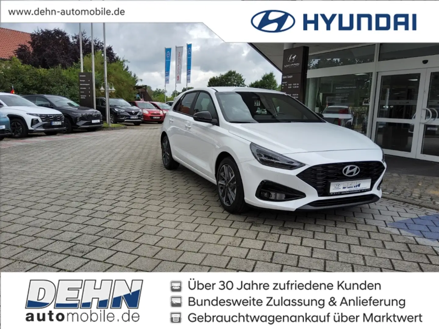 Hyundai i30 Advantage Mj25 1.0 T-GDi Navi digitales Cockpit LE Wit - 1