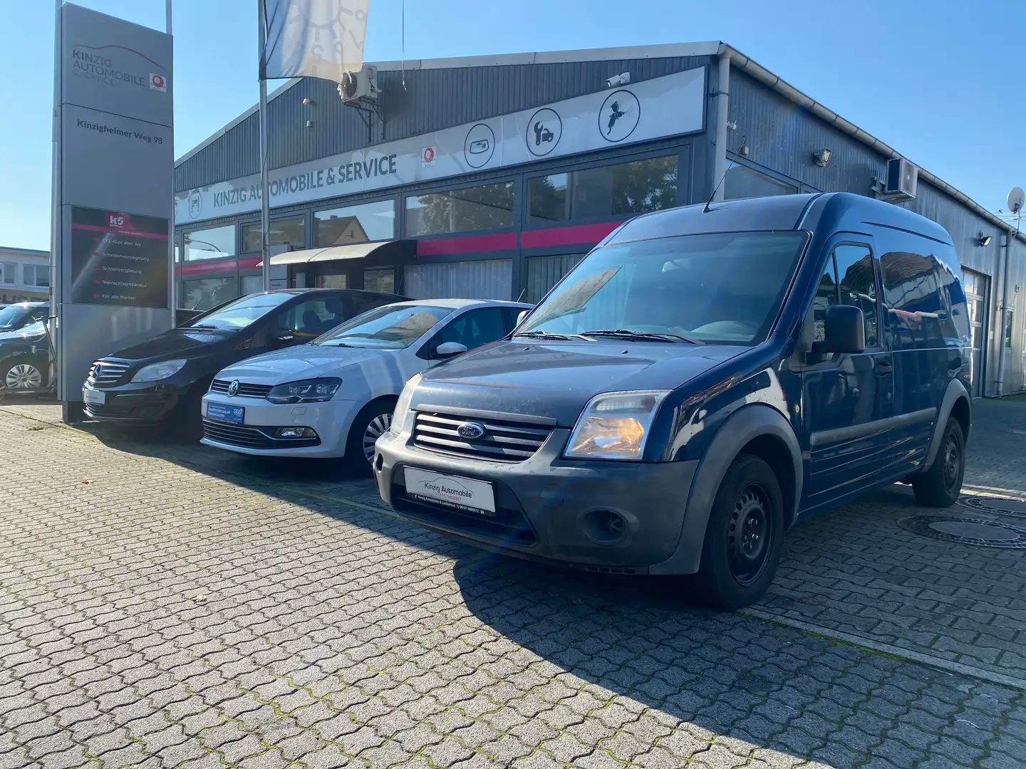 Ford Transit Connect Kasten lang Blau - 1