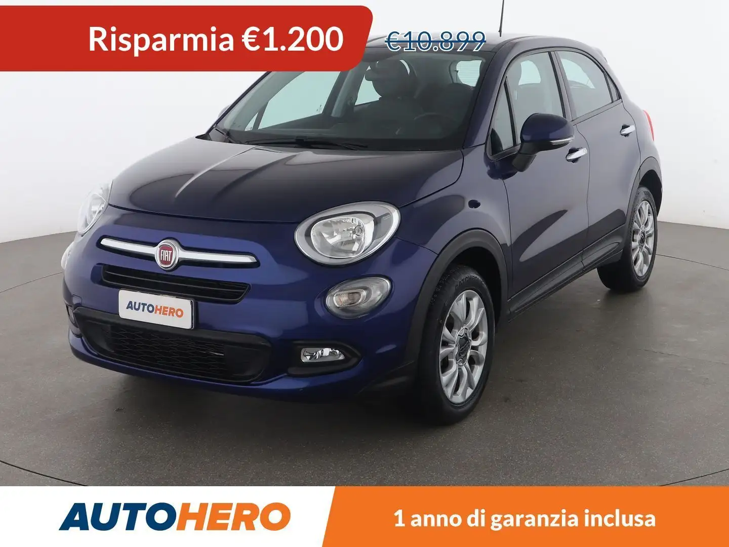 Fiat 500X 1.6 Pop Star 110 CV Blu/Azzurro - 1