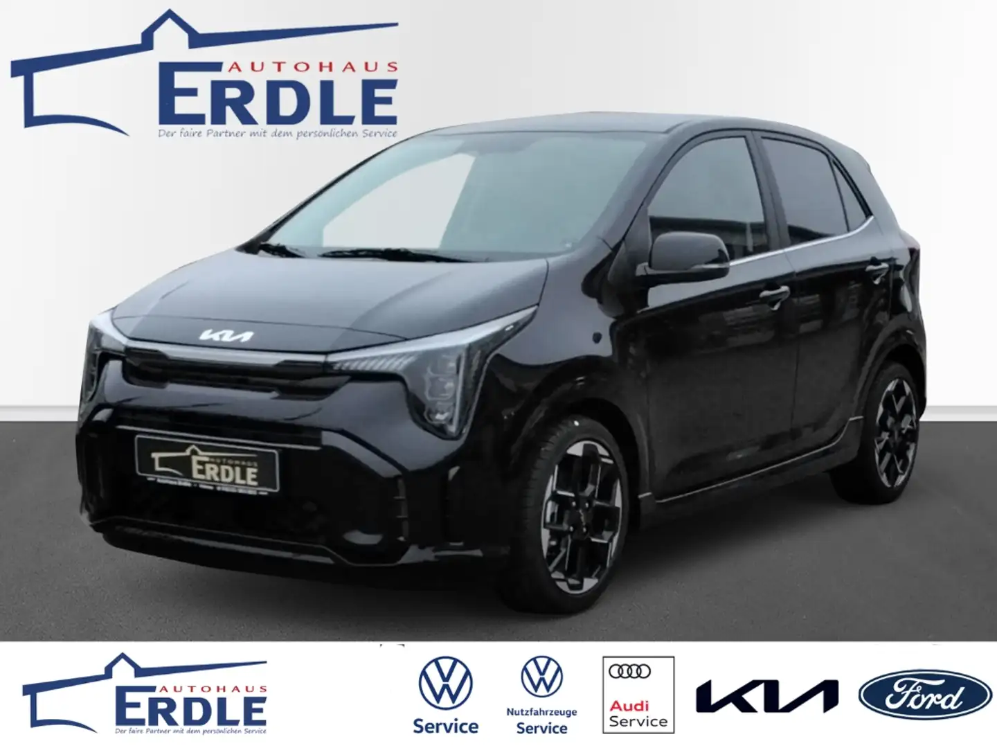 Kia Picanto GT-Line 1.2 PE2 EU6e Noir - 1