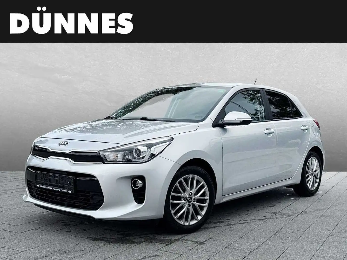 Kia Rio 1.0 T-GDI 100 Dream-Team Edition Silber - 1