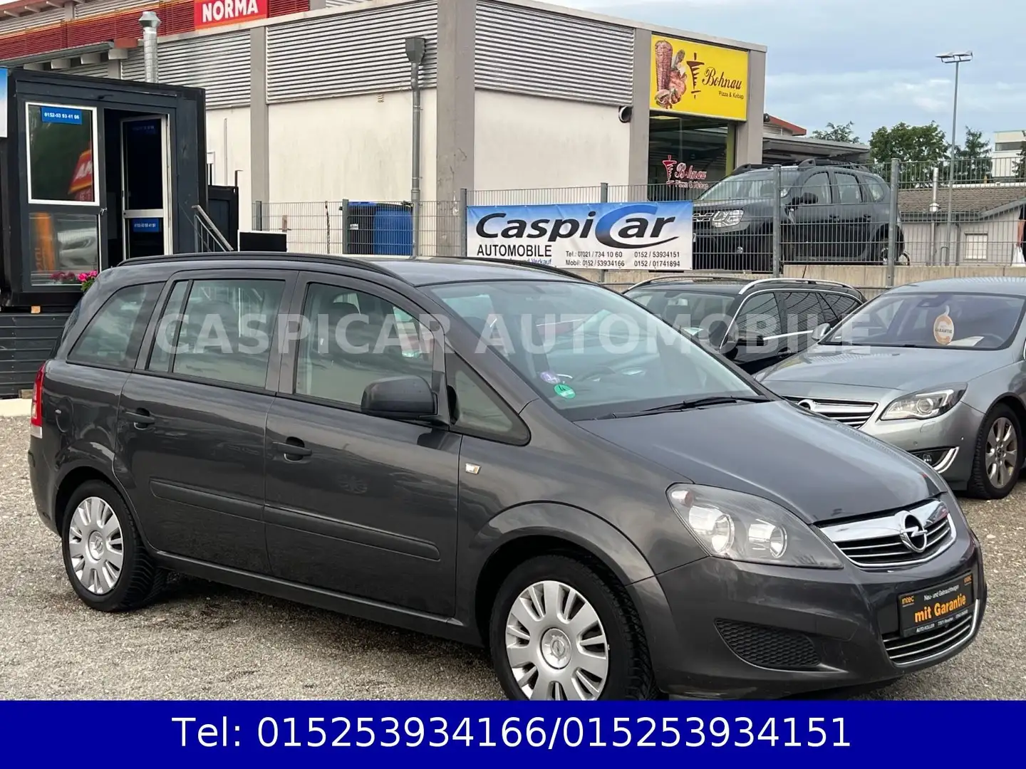 Opel Zafira B 1,8 Selection,KLIMA,AHK,7-SITZER,1.HAND Grigio - 1