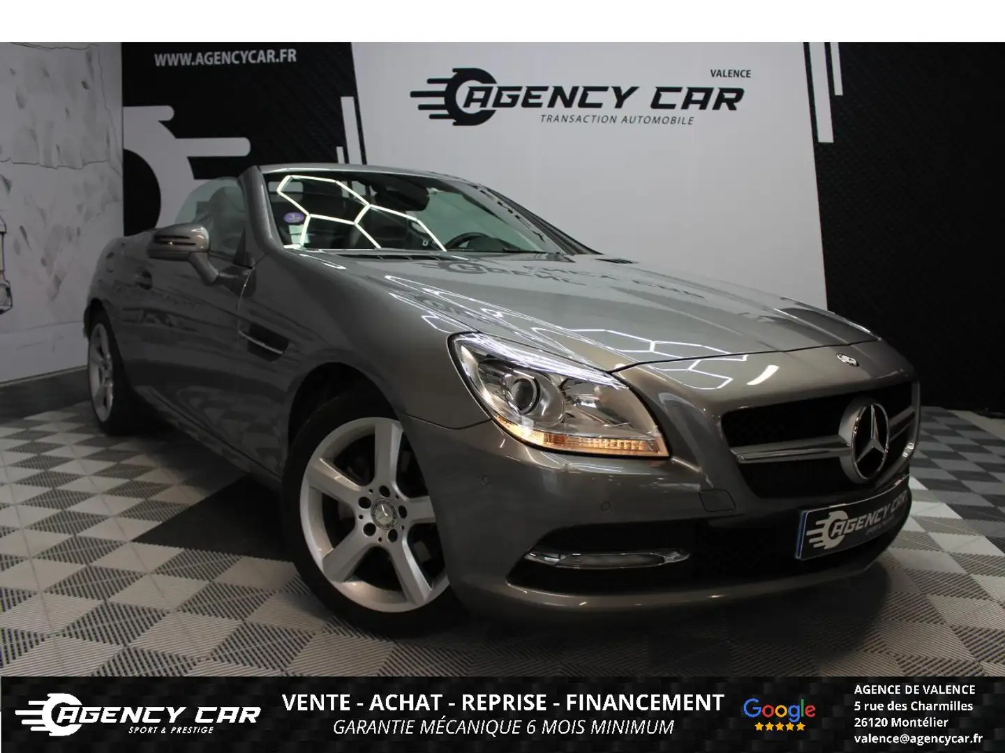 Mercedes-Benz SLK SLK 200 BlueEfficiency Airscarf Gris - 1