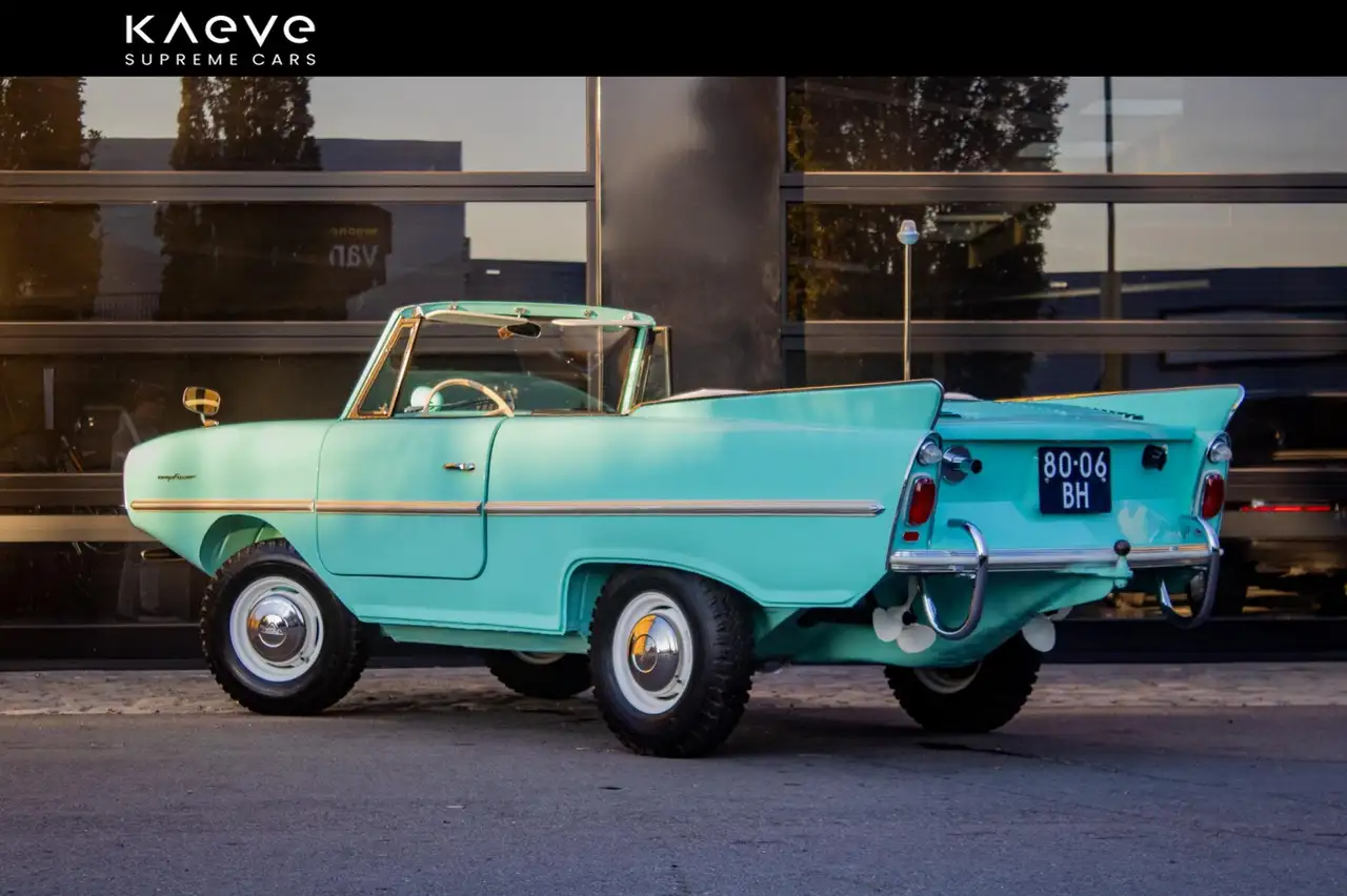 Amphicar 770 Cabriolet | Dutch registration| Lagoon Blue, foto 3