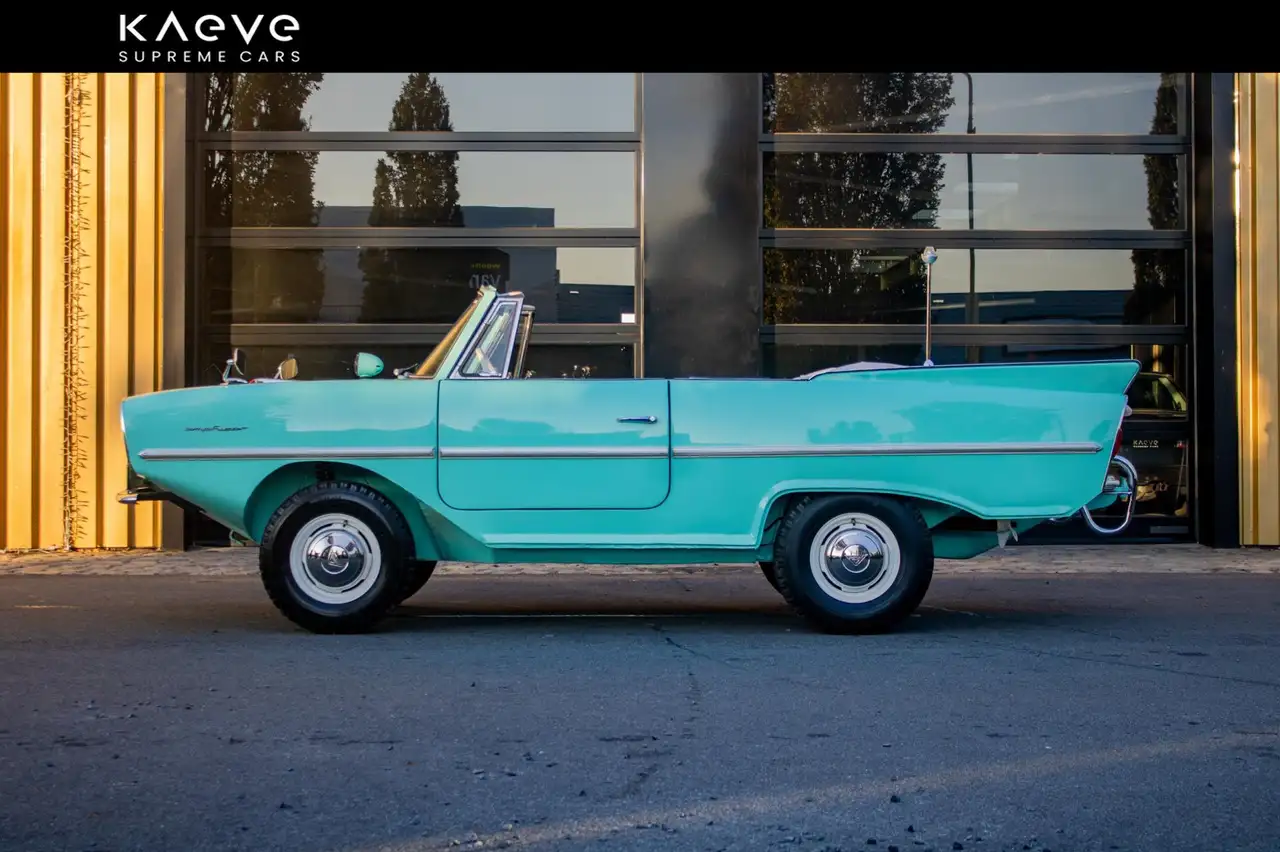 Amphicar 770 Cabriolet | Dutch registration| Lagoon Blue, foto 5