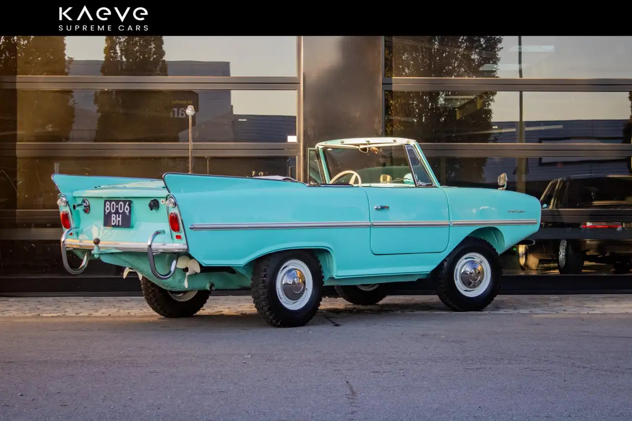 Amphicar 770 Cabriolet | Dutch registration| Lagoon Blue, foto 6