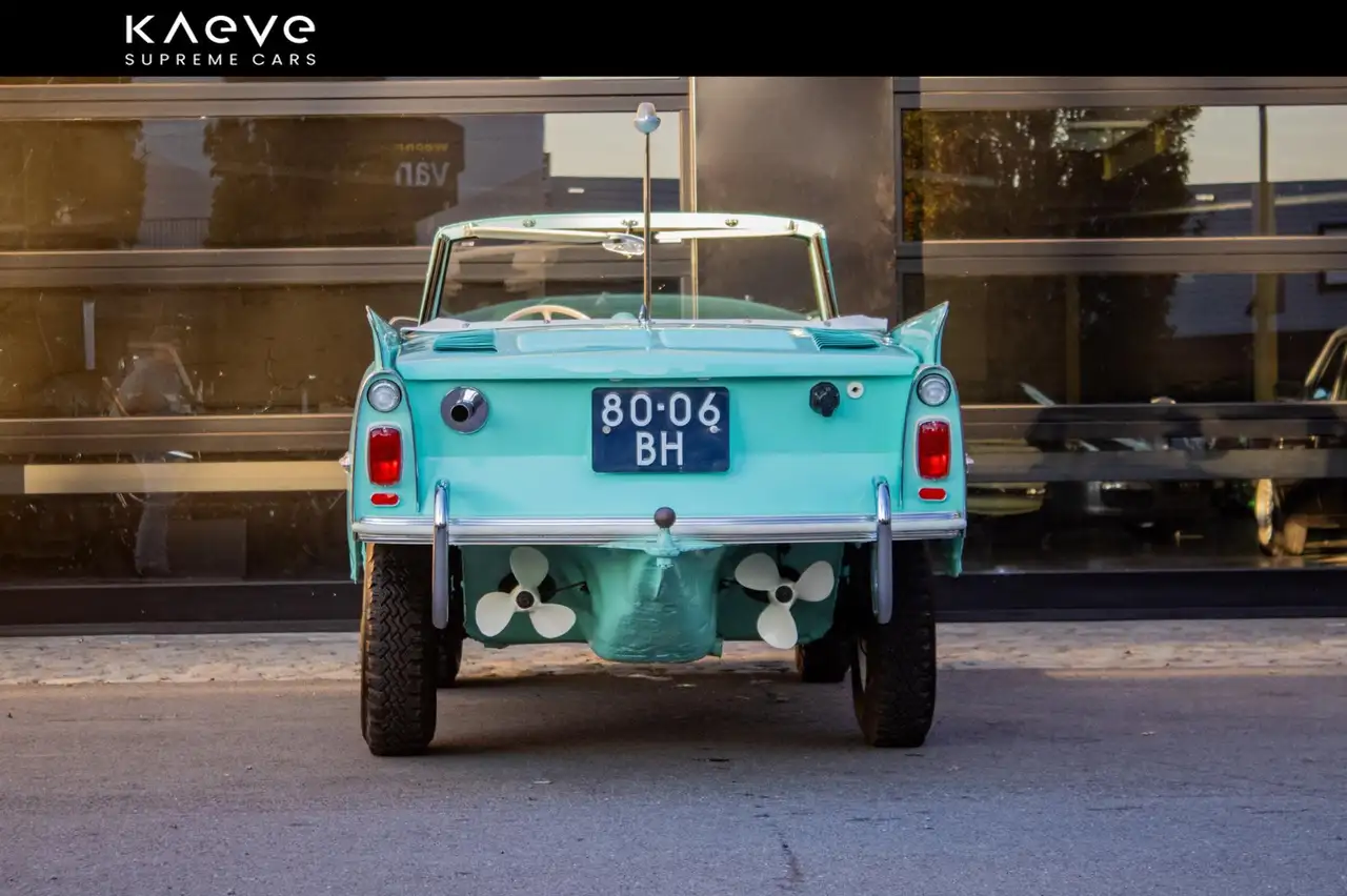 Amphicar 770 Cabriolet | Dutch registration| Lagoon Blue, foto 8