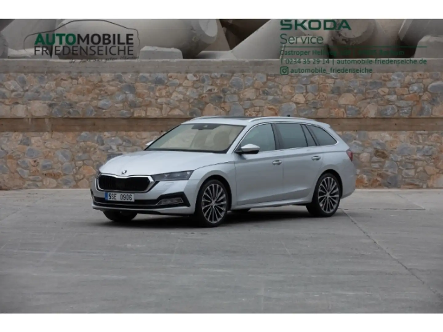 Skoda Octavia Combi 1.4 TSI iV DSG Ambition Navi PDC Argent - 1