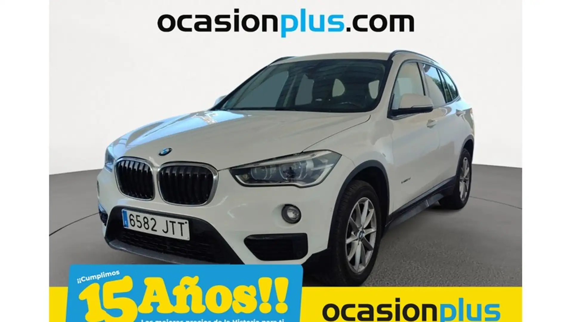 BMW X1 sDrive 18d Blanc - 1