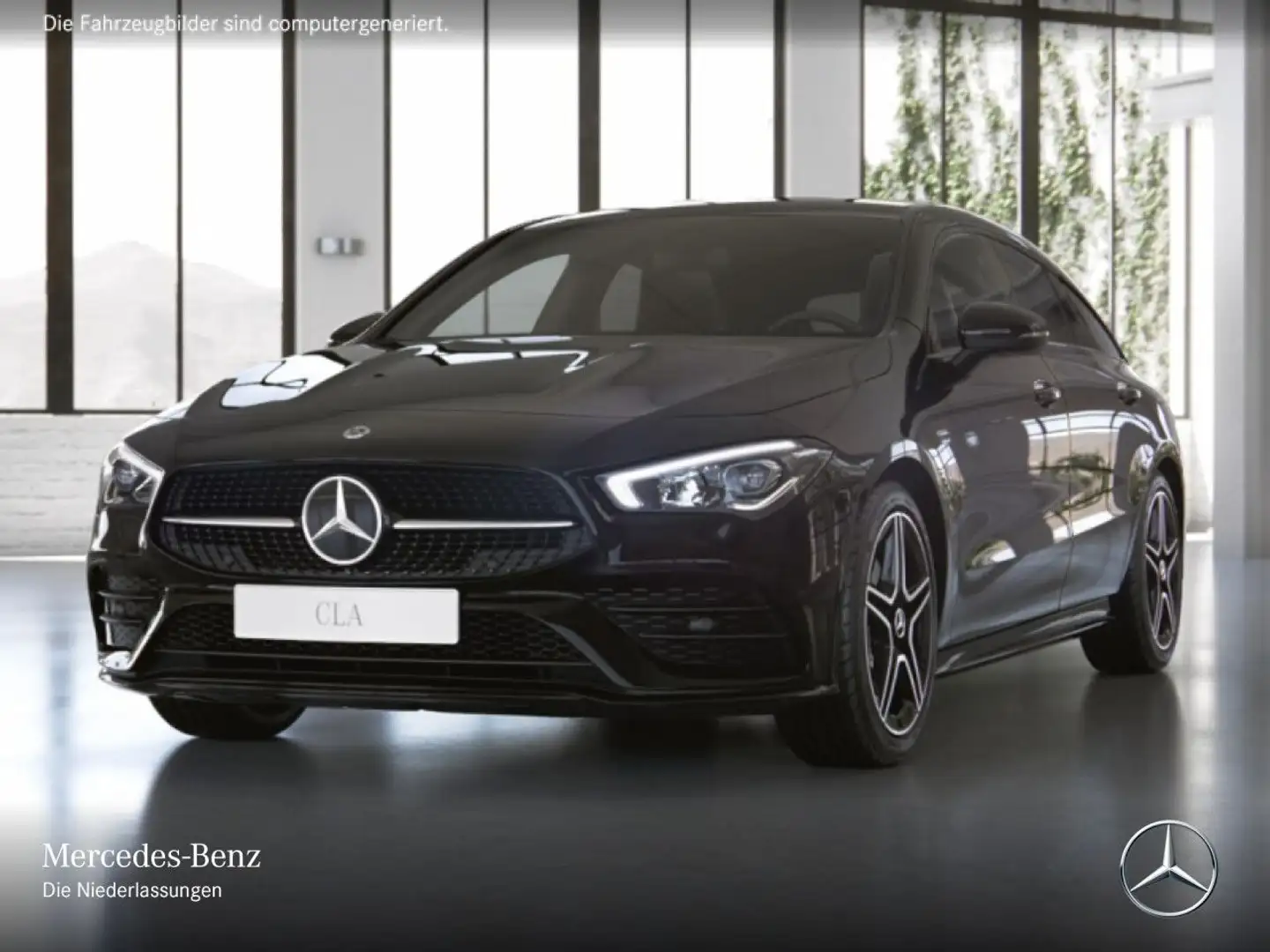 Mercedes-Benz CLA 250 e EDITION 2020+AMG+NIGHT+AHK+LED+8G Negro - 2