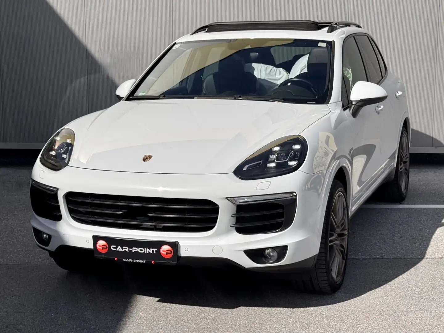 Porsche Cayenne II S PHEV Hybrid Platinum Edition "Approved-Garan Bianco - 1