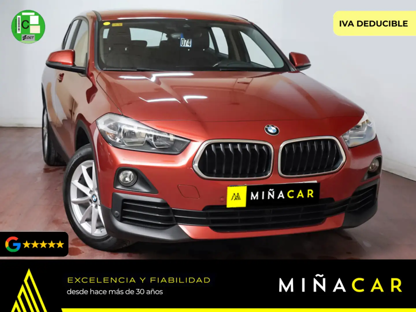 BMW X2 sDrive 16d Rojo - 1