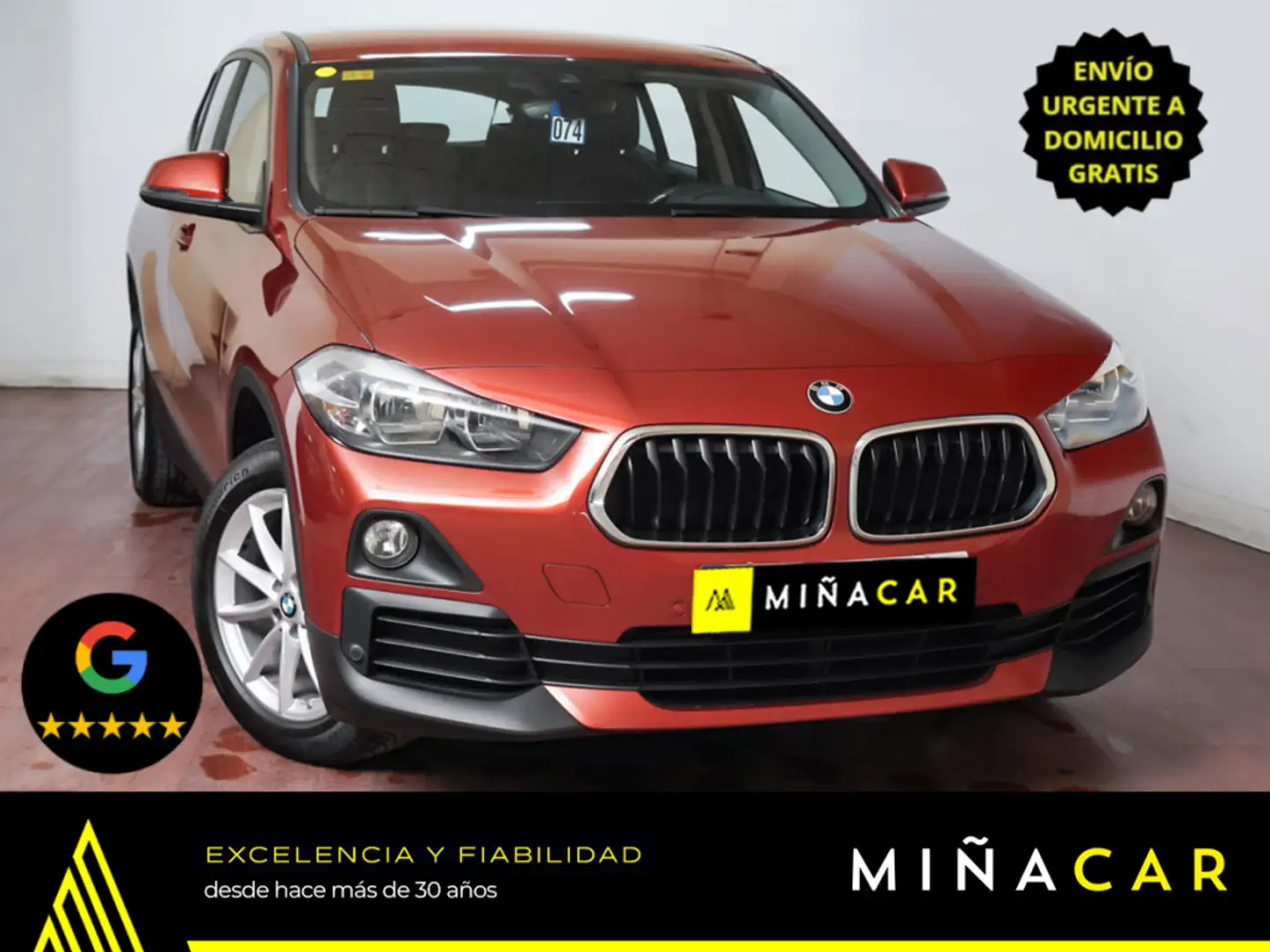 BMW X2 sDrive 16d Rojo - 1