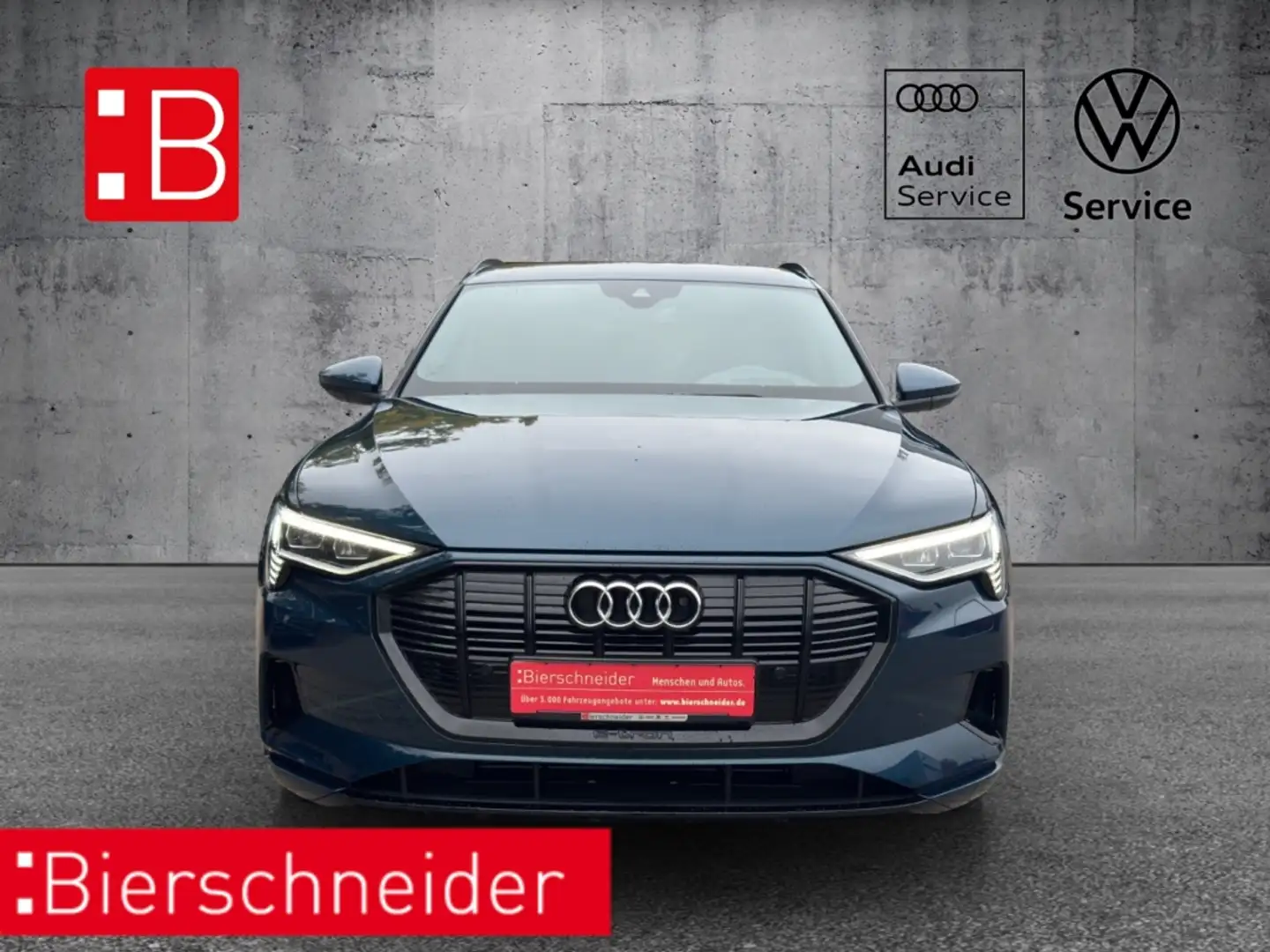 Audi e-tron Sportback 55 qu. S line MATRIX 21 S-SITZE HEAD-UP Azul - 2