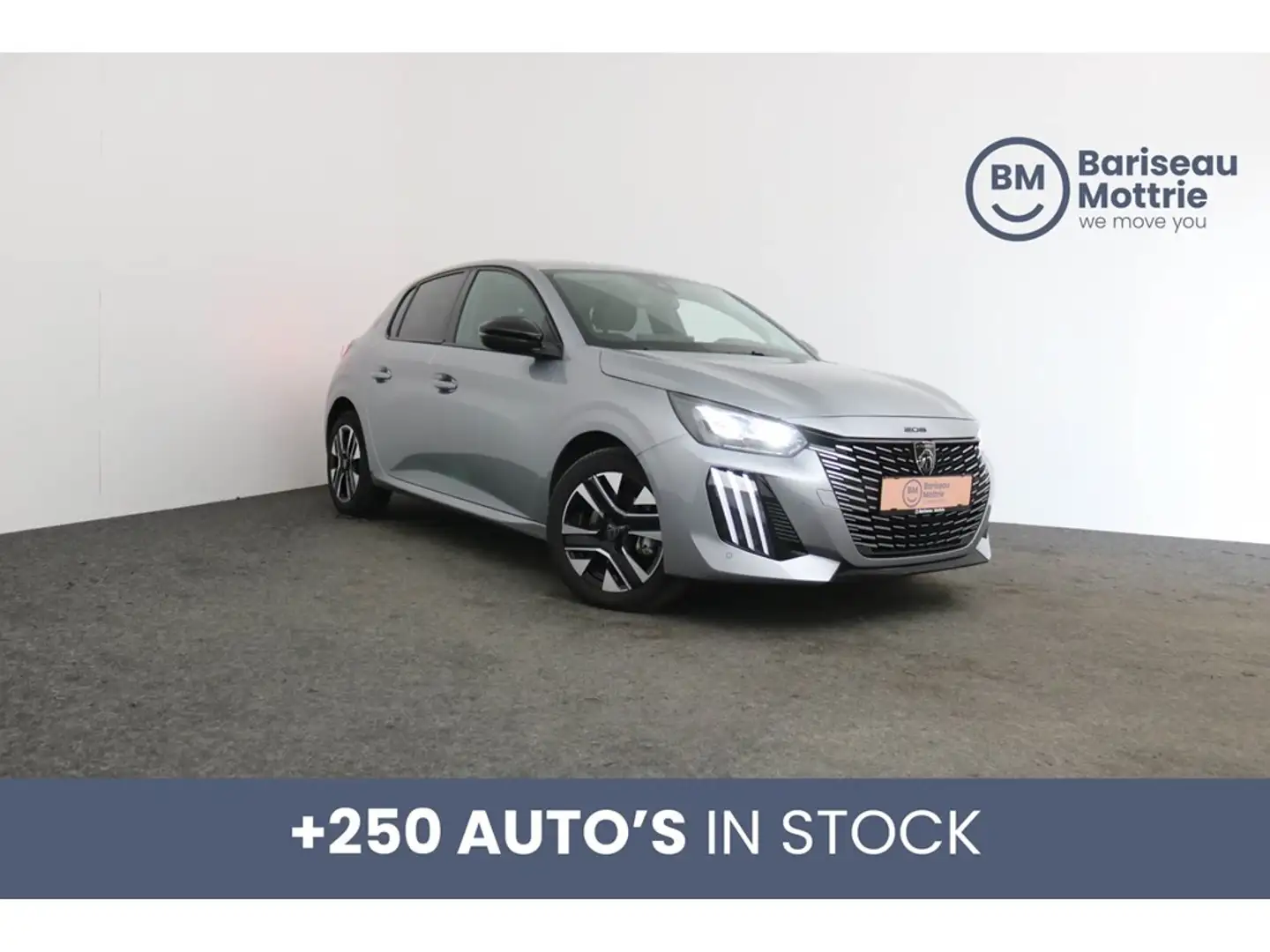 Peugeot 208 ALLURE 1.2 TURBO *DAB*GPS*CARPLAY*CAMERA+SENSOREN* Grijs - 1