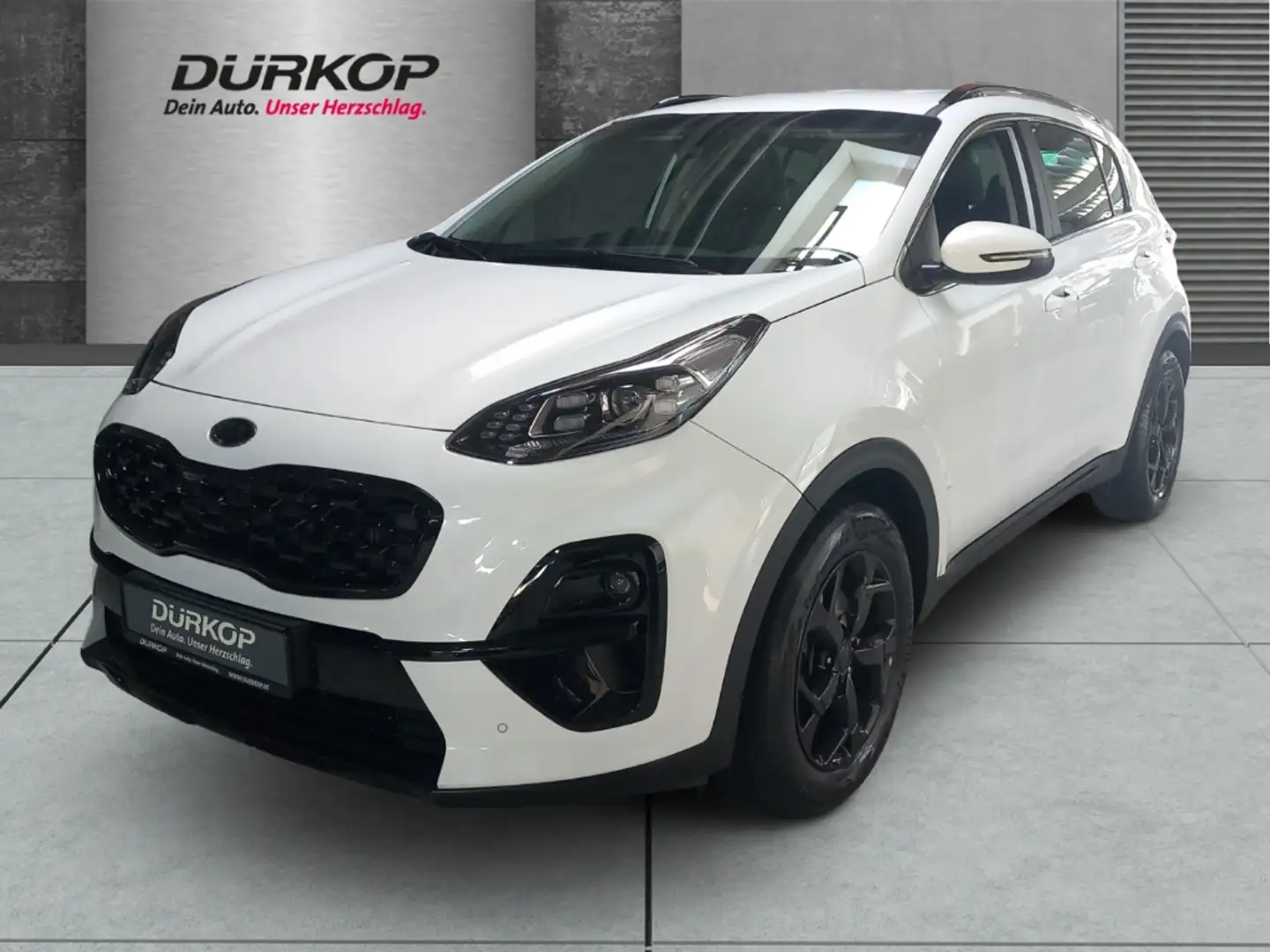 Kia Sportage Black Edition Automatik/Leder/Navi/Allrad Alb - 1