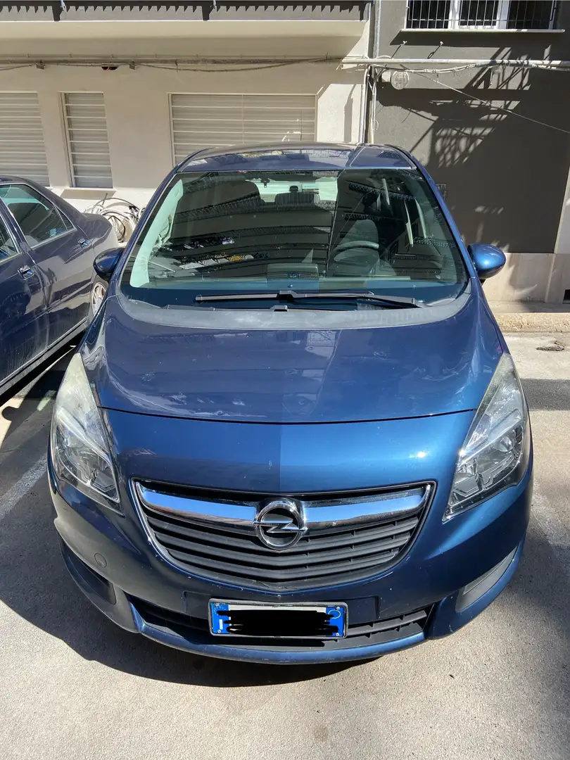 Opel Meriva Meriva II 2014 1.4 t Design Edition Gpl-tech 120cv Blu/Azzurro - 1