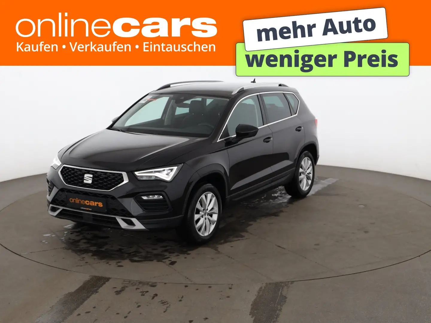 SEAT Ateca 2.0 TDI Style LED AHK RADAR NAVI SITZHZG Schwarz - 1