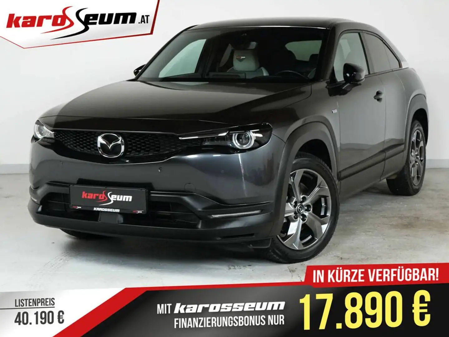 Mazda MX-30 Prime-Line 35,5 kWh *HEAD-UP*RFK*SPUR*ACC* Grau - 1