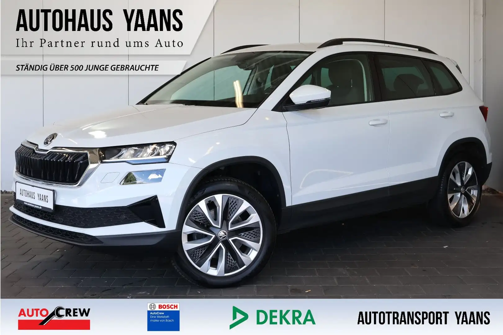 Skoda Karoq 2.0 TDI DSG Style 4M AID+FRONT+KAM+LED+18" Blanco - 1