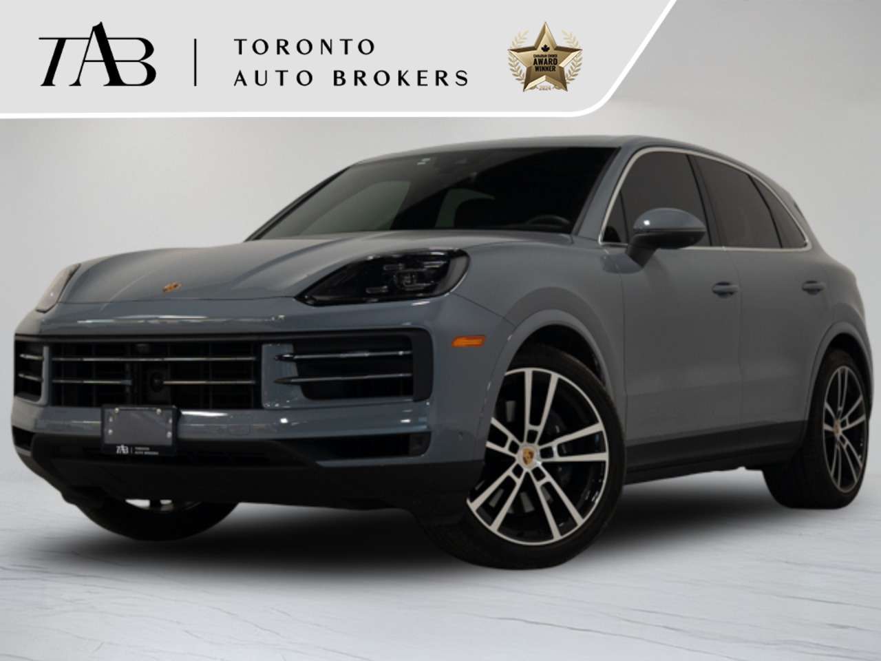 Gray 2024 Porsche Cayenne SUV / Crossover All-Wheel Drive Automatic