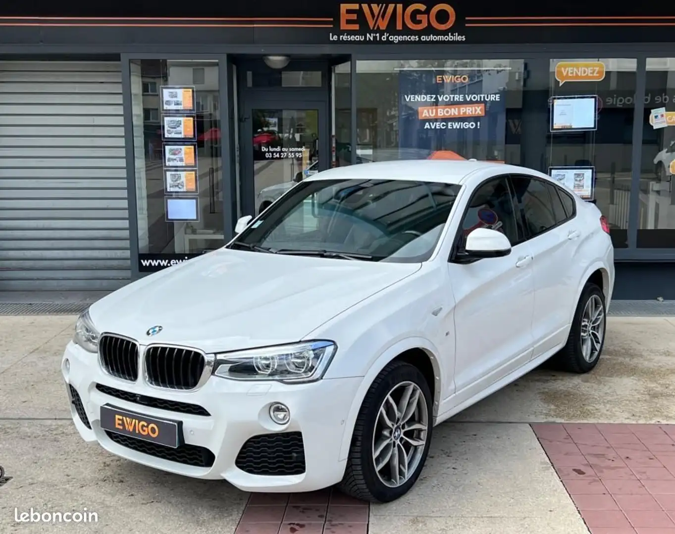 BMW X4 xDrive 20DA 190ch M SPORT ORIGINE FRANCE ENTRETIEN Blanc - 1